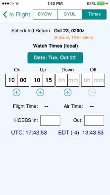 Flight Times